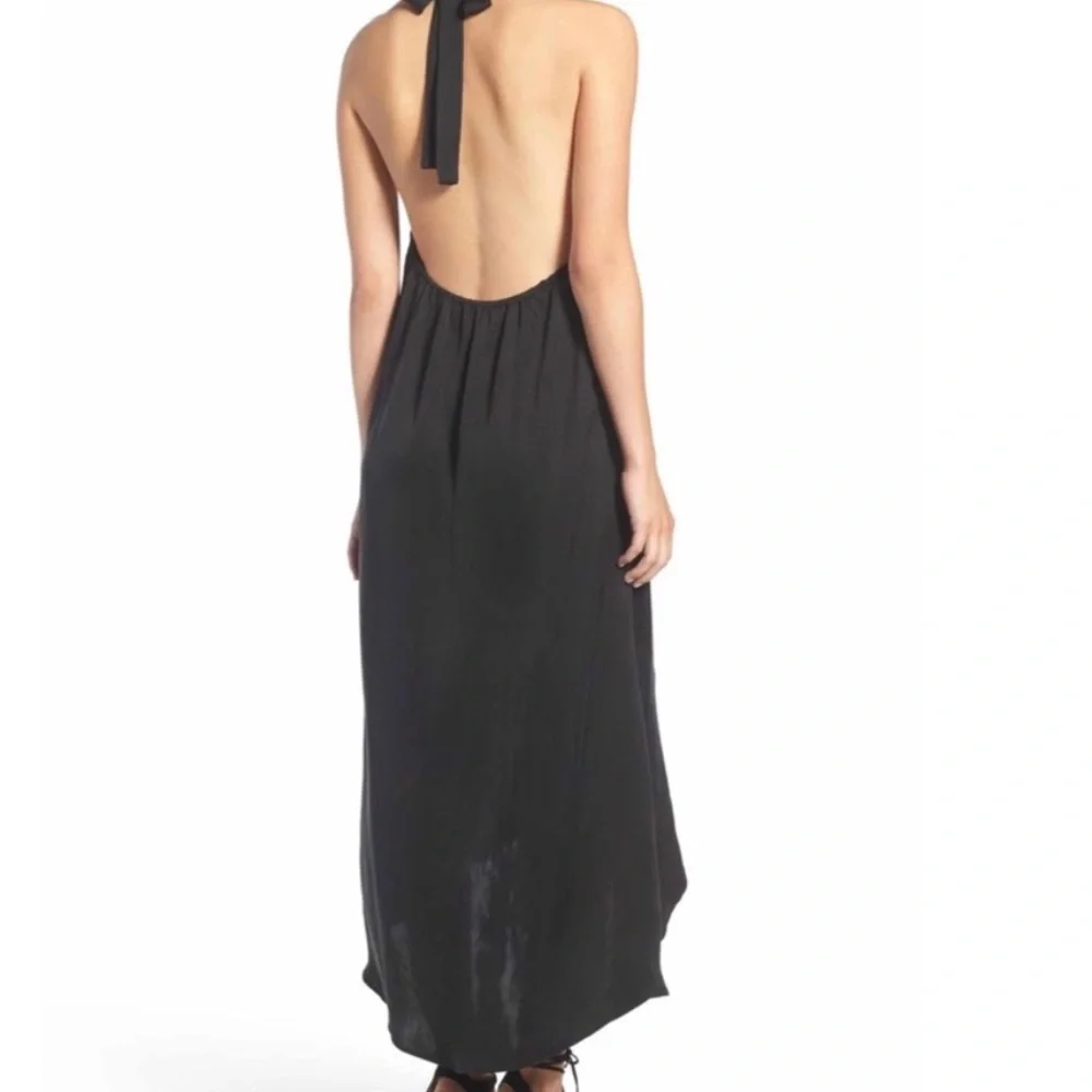 Ella Moss Elegant Black High Low Dress - Picture 2 of 6